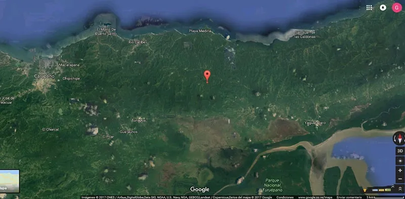 Carupano map